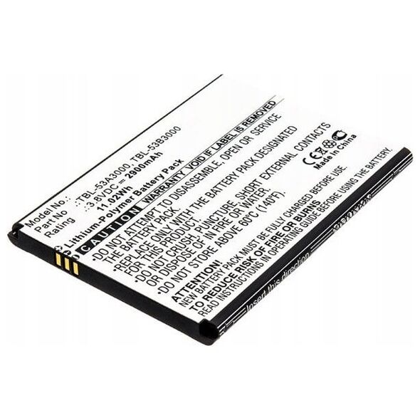 Cameron Sino Akumulator Bateria Typ Tbl-53b3000 Tbl-53a3000 Do Tp-link M7650 / 2900 Mah / Cs-ttr765sl