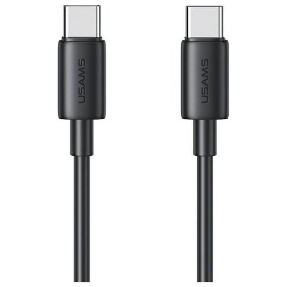 Kabel USB Usams USB-C - USB-C 1 m Czarny (USA1113)