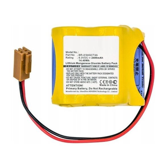 Cameron Sino Bateria Typ Fanuc A98l-0031-0025 Br2/3agct4a Ge A06b-6114-k504 Br-2/3a4f / Cs-plc980sl