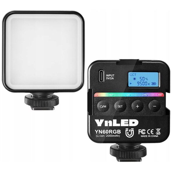 Lampa studyjna Yongnuo Panel LED Yongnuo YN60RGB 2500-9500K