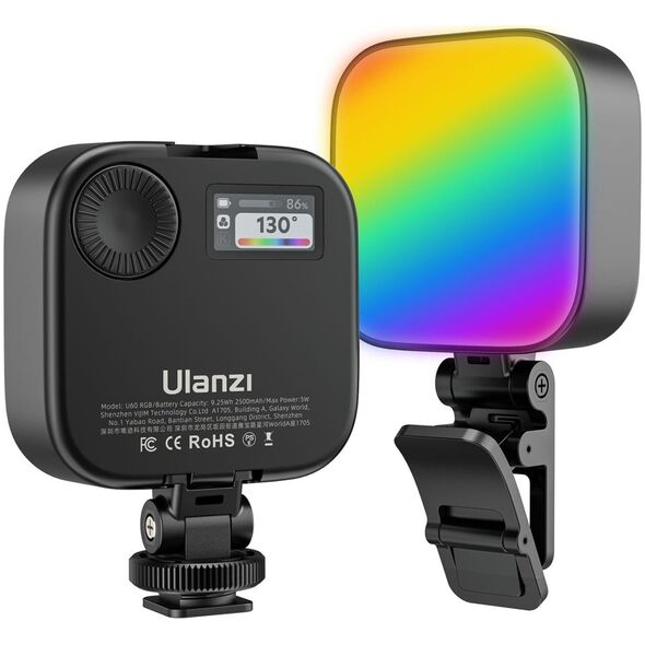 Ulanzi Ulanzi U60 Lampa LED RGB WB 2500 K - 9000 K