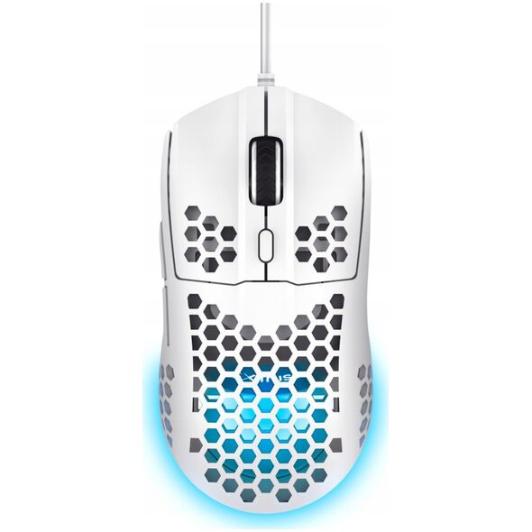 Mysz Trust TRUST myš GXT 928 Helox Lightweight, Bílá
