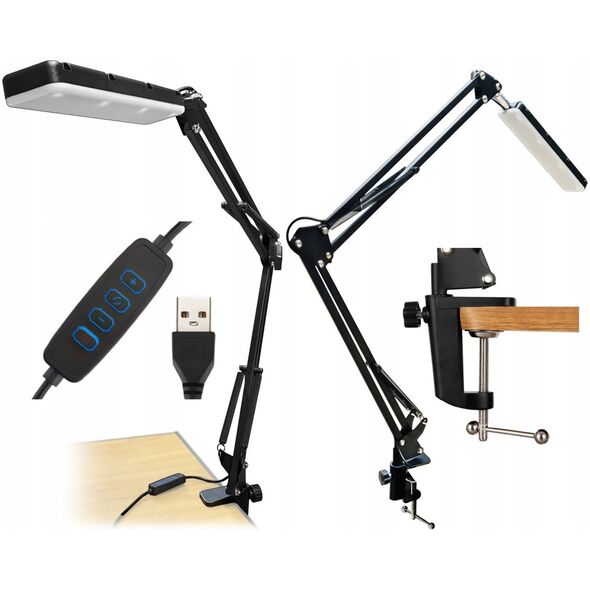 Lampka biurkowa Media-Tech Lampka biurkowa LED Media-Tech FLEX LAMP MT224