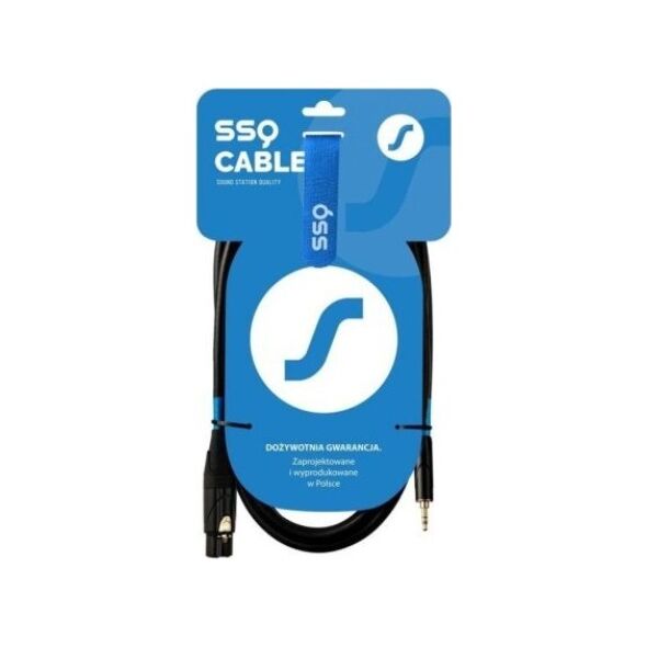SSQ SSQ XLRMi0,5 - XLR żeński / Jack stereo 3.5