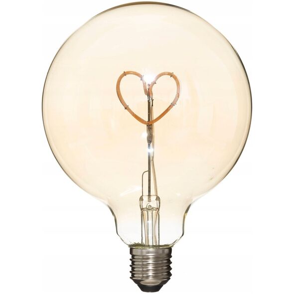 Atmosphera Żarówka ozdobna HEART, LED, G125