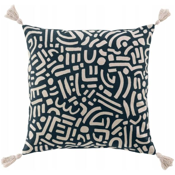 Douceur d`Interieur Ozdobna poduszka z bawełny LIOR, 45 x 45 cm