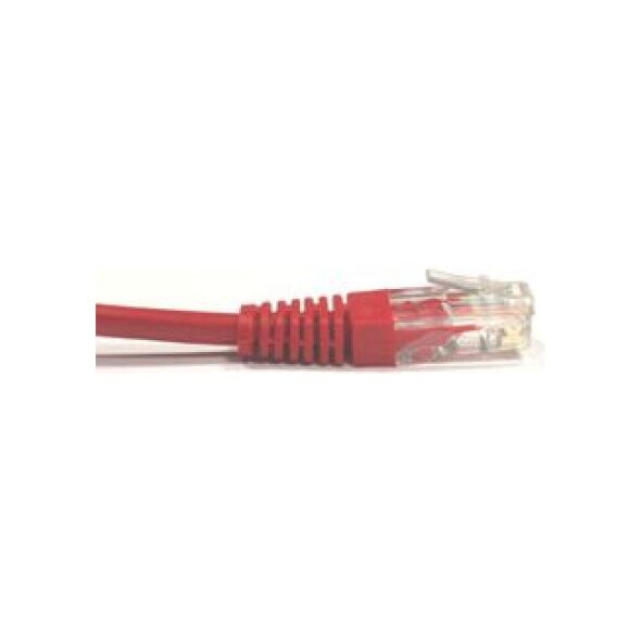 NetRack patch cord cat.5e RJ45 1,5m czerwony (BZPAT1P5UR)