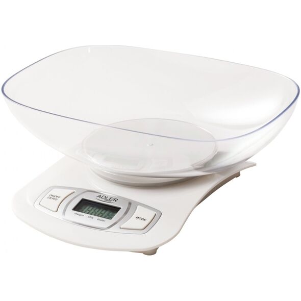 Waga kuchenna Adler AD3137w biała