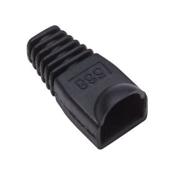 Intellinet Network Solutions Osłonka na wtyk RJ45 czarna 10szt (504355)