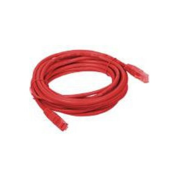 Alantec Patchcord UTP kat 5e 1.0m czerwony - KKU5CZE1.0