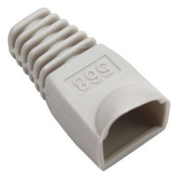 Intellinet Network Solutions Osłonka na wtyk RJ45 szara 10szt