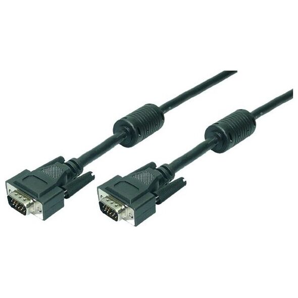 Kabel LogiLink D-Sub (VGA) - D-Sub (VGA) 10m czarny (CV0016)