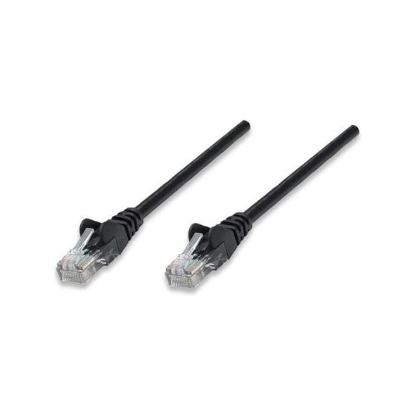 Intellinet Network Solutions Patchcord Cat.5e UTP czarny 0.45m (318143)