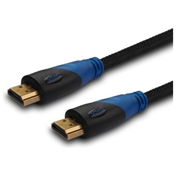 Kabel Savio HDMI - HDMI 2m czarny (SAVIO CL-48)