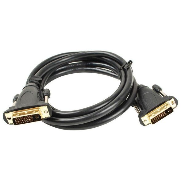 Kabel PremiumCord DVI-D - DVI-D 5m czarny (kpdvi2-5)