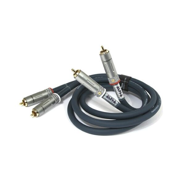 Kabel Furutech ADL RCA (Cinch) x2 - RCA (Cinch) x2 1m czarny