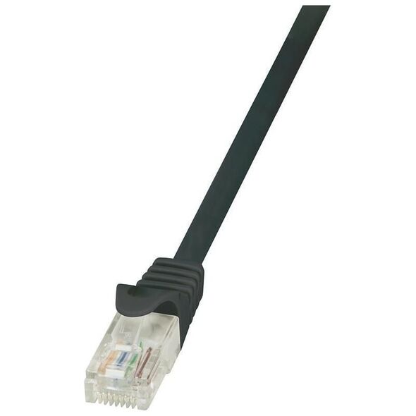 LogiLink Patchcord CAT 6 U/UTP EconLine, 2m, czarny (CP2053U)