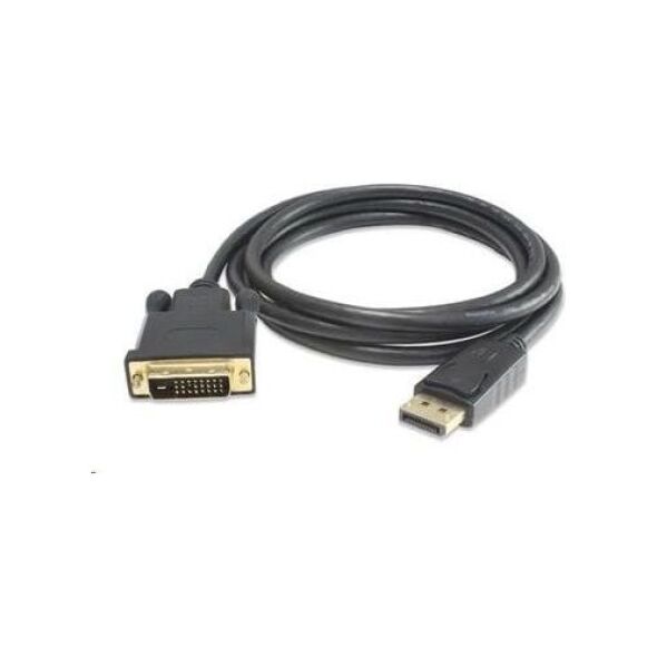 Kabel PremiumCord DisplayPort - DVI-D 2m czarny (kportadk02-02)