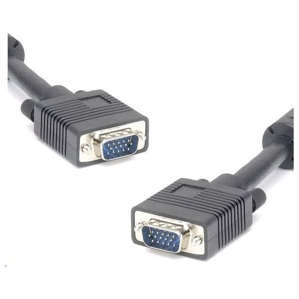 Kabel PremiumCord D-Sub (VGA) - D-Sub (VGA) 15m czarny (kpvmc15)