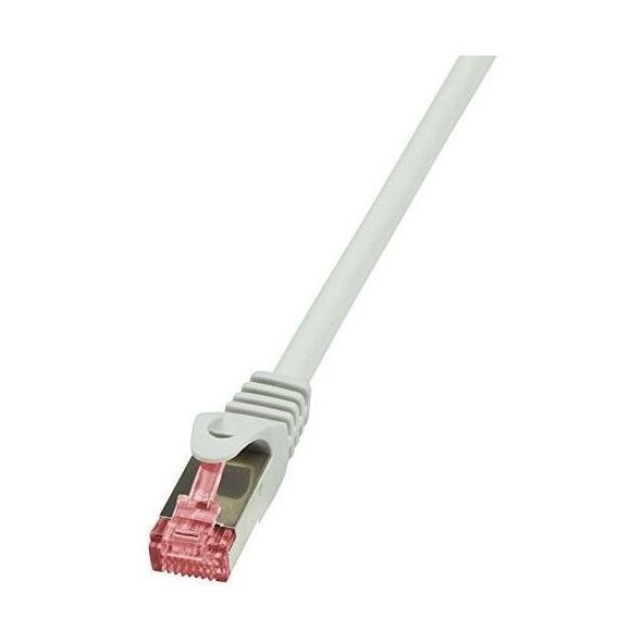 LogiLink Patchcord CAT.6 S/FTP 0,25m, szary (CQ2012S)