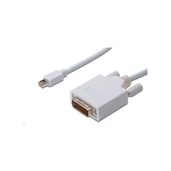 Kabel PremiumCord DisplayPort Mini - DVI-D 2m biały (kportadmk02-02)