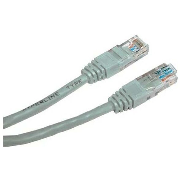 Patchcord UTP, Cat.5e, nieekranowany, 20m, szary