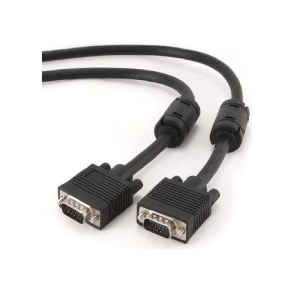 Kabel Lanberg D-Sub (VGA) - D-Sub (VGA) 1.8m czarny (CA-VGAC-10CC-0018-B)