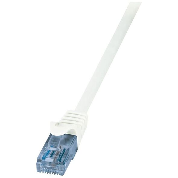 LogiLink RJ-45/RJ-45, kat.6A, U/UTP, biały, 7.5m (CP3081U)