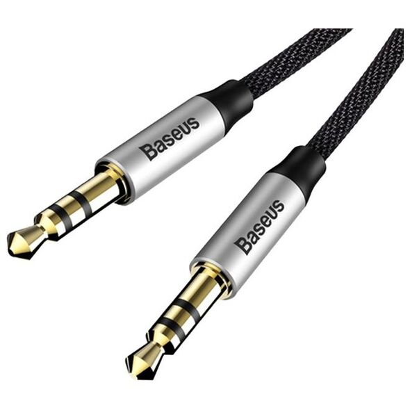 Kabel Baseus Jack 3.5mm - Jack 3.5mm 1.5m czarny (30477-uniw)