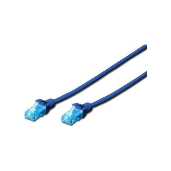 Digitus Kabel Digitus patch-cord UTP, CAT.5E, blau, 7,0 m, 15 LGW