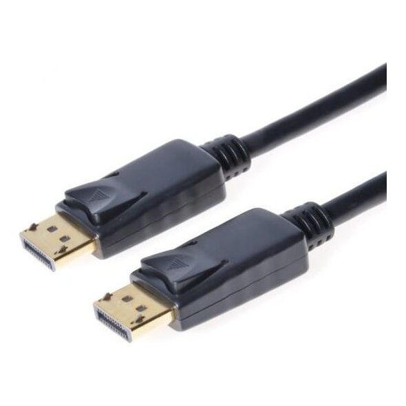 Kabel PremiumCord DisplayPort - DisplayPort 0.5m czarny (kport4-005)