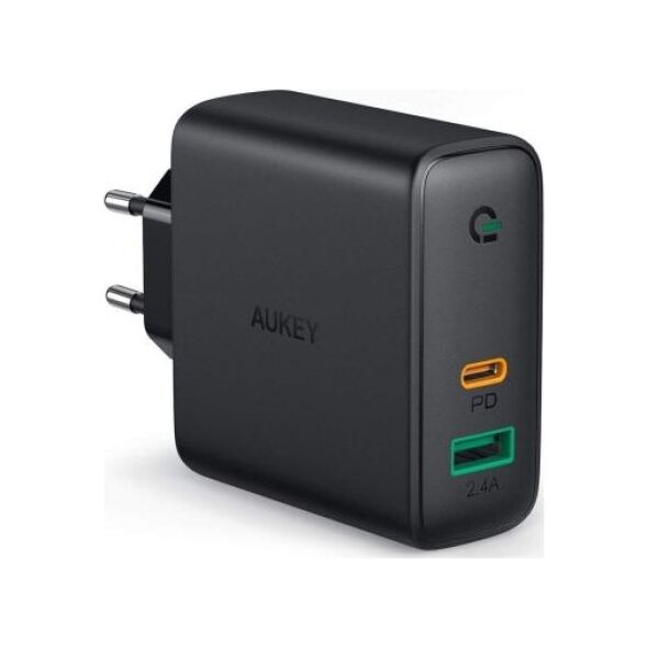 Ładowarka Aukey PA-D3 1x USB-A 1x USB-C 5.4 A (PA-D3)