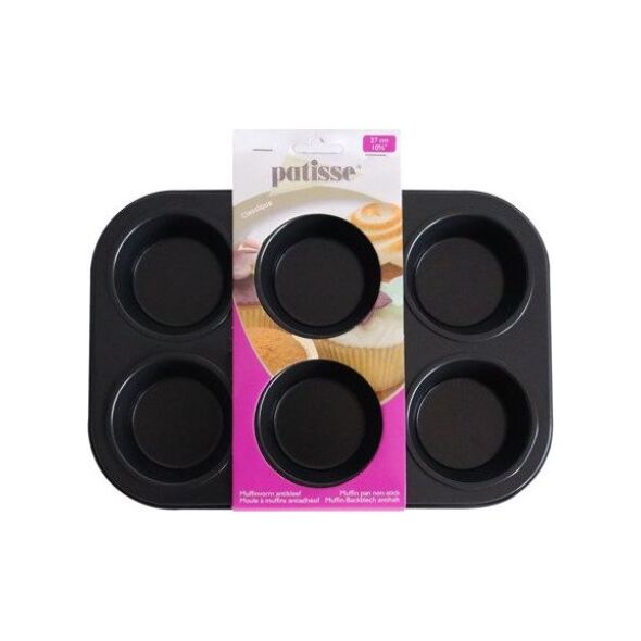 Patisse Foremka do muffinek 6 szt. Patisse 27 cm Classic uniwersalny