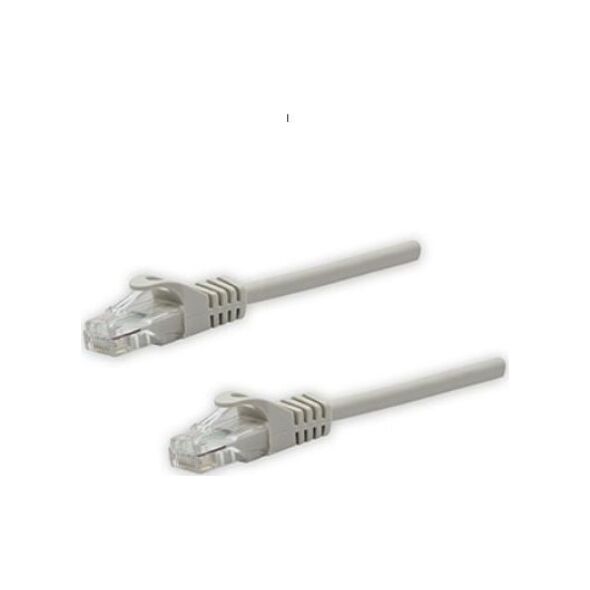 UTP patchcord, Cat.5e, RJ45 M-2m, nieekranowany, szary, czysta miedź economy