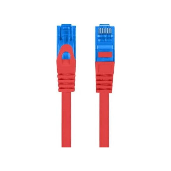 Lanberg PATCHCORD KAT.6A S/FTP LSZH CCA 10M CZERWONY FLUKE PASSED LANBERG