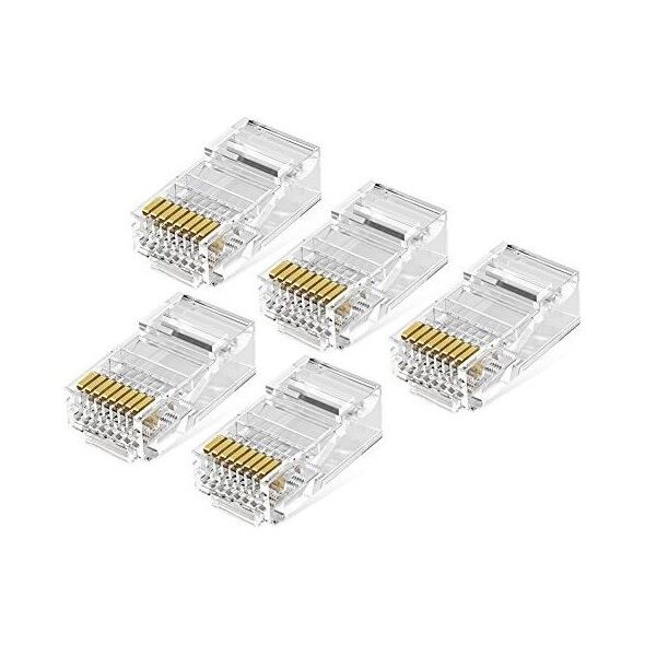 Ugreen Wtyczka RJ45 UGREEN Ethernet, 8P/8C, Cat.5/5e, UTP (50szt.)