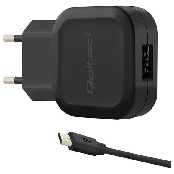 Ładowarka Qoltec 1x USB-A 2.4 A (50195)