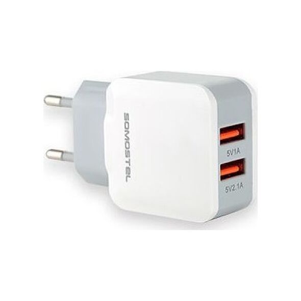 Ładowarka Somostel SMS-A13 2x USB-A 2.1 A (25680)