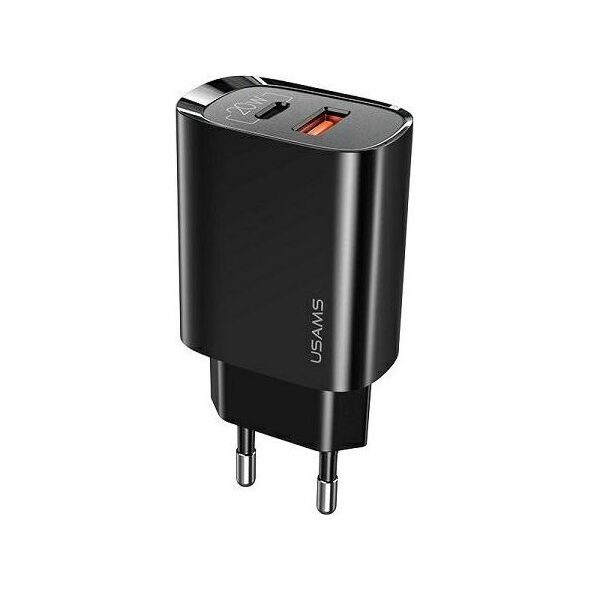 Ładowarka Usams T35 1x USB-A 1x USB-C 3 A (CC121TC02)