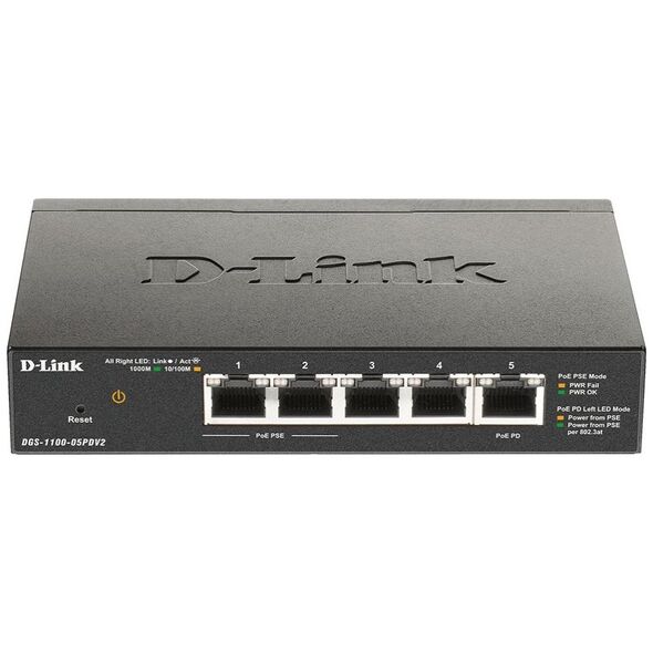Switch D-Link DGS-1100-05PDV2