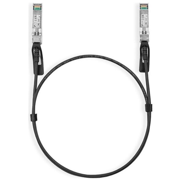 TP-Link Kabel światłowodowy SFP+ DAC Czarny (TL-SM5220-1M)