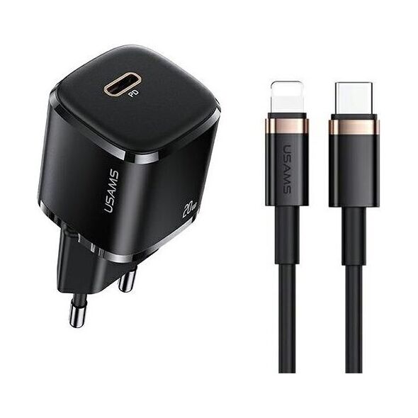 Ładowarka Usams T36 mini 1x USB-C 3 A (XFKXLOGTL01)