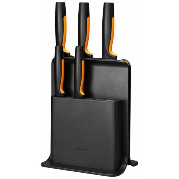 Fiskars Zestaw 5 noży w bloku Functional Form 1057554