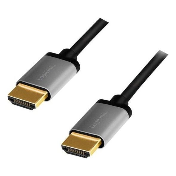 Kabel LogiLink HDMI - HDMI 1m szary (CHA0100)