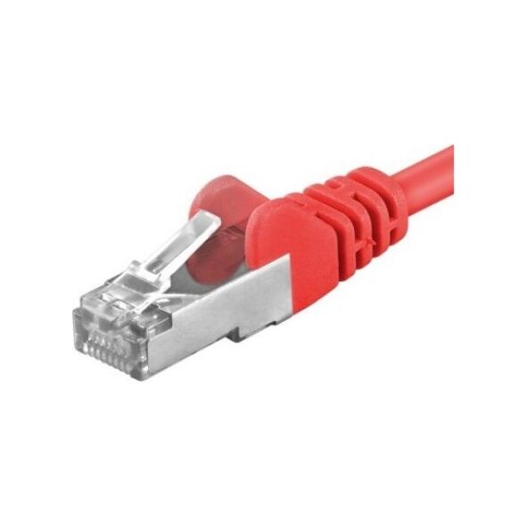 PremiumCord PREMIUMCORD Patch kabel CAT6a S-FTP, RJ45-RJ45, AWG 26/7 1,5m czerwony