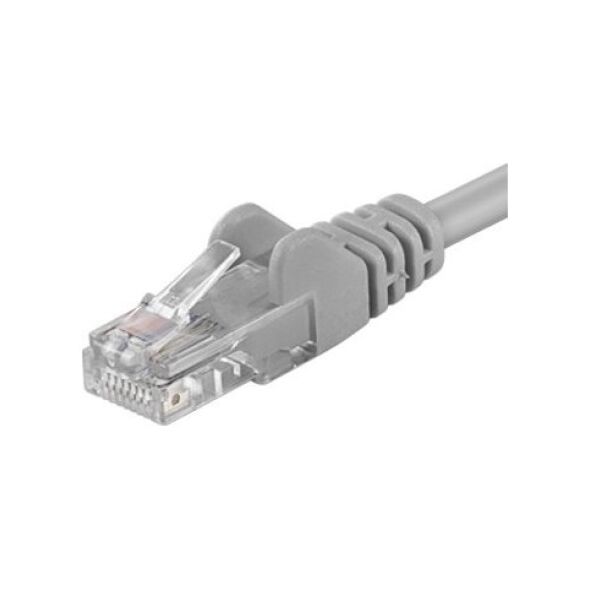 PremiumCord PREMIUMCORD Patch kabel UTP RJ45-RJ45 CAT5e 0.25m szary