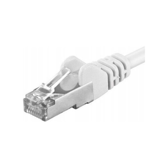 PremiumCord PREMIUMCORD Patch kabel CAT6a S-FTP, RJ45-RJ45, AWG 26/7 0,25m biały