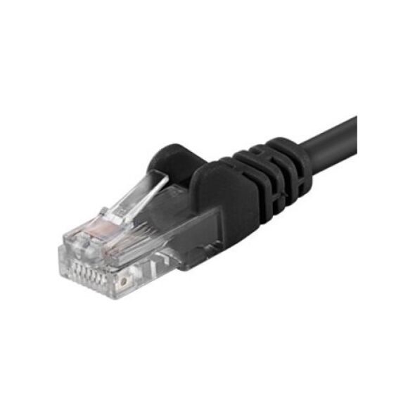 PremiumCord PREMIUMCORD Patch kabel UTP RJ45-RJ45 CAT5e 1.5m czarny