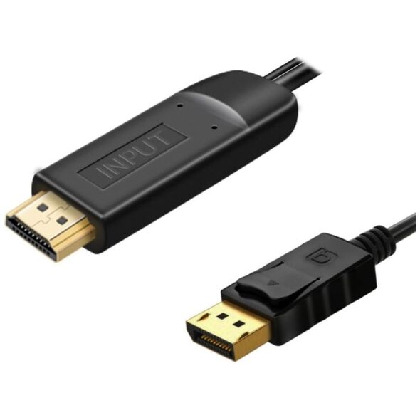 Kabel PremiumCord DisplayPort - HDMI 2m czarny (kportad21)