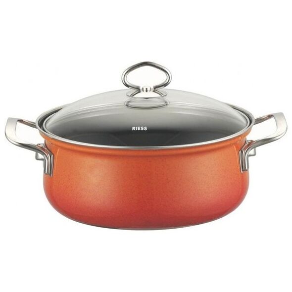 Riess Garnek Riess niski 16cm Corall